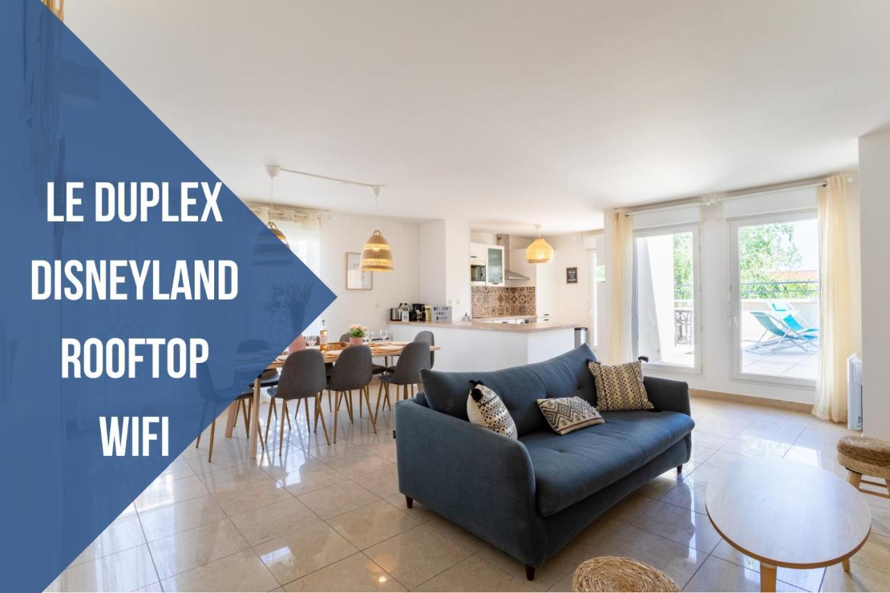 Le Duplex - Disneyland - Rooftop - Wifi 몽테브랭 외부 사진